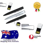 Ballpoint Pen USB Flash Drive 32GB Creative Business Gifts Memory Stick Metal Pe