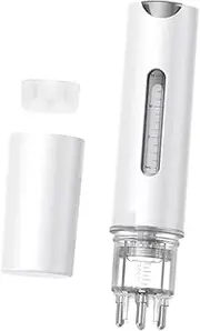 ARTSEWPLY Scalp Massager Comb Hair Oil Bottle Applicator Hair Applicator Bottle Hair Dye Applicator Scalp Serum Applicator Scalp Applicator Tool Scalp Bottle Applicator Plastic White