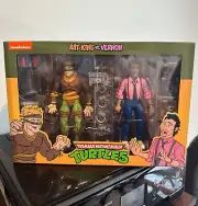 NECA Teenage Mutant Ninja Turtles Rat King & Vernon 7" Sealed