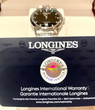 LONGINES 浪琴 Master Collection 名匠 巨擘系列 L26284576 原廠鑽石時標 自動上鍊機械錶 （台灣公司貨 2024年全新品）