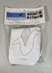 The Picket Fence Wood Topper For Calendar Quilts - Corn