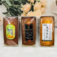 在飛比找蝦皮購物優惠-日本 栗原圓 磅蛋糕 東京牛乳味/夕張哈密瓜味/水果味 18