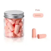 10/24/60Pcs Comfortable Earplugs Antinoise Ear Plugs Sleep Noise Reduction Ear P