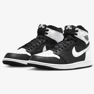 【NIKE 耐吉】Air Jordan 1 high OG 白黑反轉熊貓 AJ1 男鞋 休閒鞋(DZ5485-010)