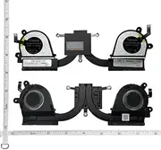 New Laptop CPU Cooling Fan for Leno/vo ideapad Yoga 720-13IKB Laptop 5H40N67860 AT1YJ002SS0 EG50040S1-CA30-S9A EG50040S1-C990-S9A(with Heat Sink)