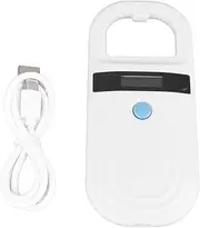 Pet Microchip Scanner, Rechargeable Reader, Wider Read Range, Bright Display, Portable and Lightweight, with High Brightness Display, for Little Animal Management