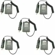 5 PCS DC-12V Charger Battery Eliminator For UHF VHF Dual FM Radio Baofeng UV-5R