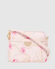 Print Karen Plate II Crossbody Bag