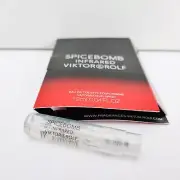 1x Viktor & Rolf Spicebomb Infrared EDT Pour Homme mini Spray, 1.2ml, Brand New!