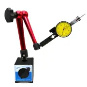 Dial Indicator with Universal Magnetic Stand Base Holder 0.8mm Dial 10MM Dial T
