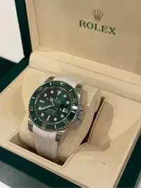 在飛比找Yahoo!奇摩拍賣優惠-Rolex 2018 116610LV 綠水鬼 配件齊全