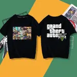 新品短袖T恤❤俠盜GTA5聖安地列斯週邊ROCKSTAR GAMES搖滾之星短袖T恤衣服體恤