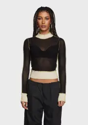 Expose The Truth Mesh Top