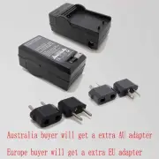 Wall Battery Charger For Panasonic LUMIX DMC GH3 GH4 Camera DMW-BLF19 BLF19E/ xn