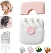 Trimpocket Kids Hair Trimmer, Trimming Pocket Comb, Hair Trimmer and 2-in-1 Bangs Trimmer, Double-sided Design