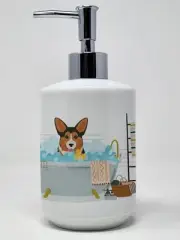 Sable Pembroke Corgi Ceramic Soap Dispenser Hand Soap Dispenser Pump Bottles
