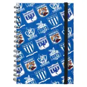 North Melbourne Kangaroos AFL A5 Spiral Hard Cover Notebook