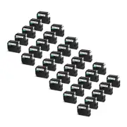 30PK For Brother P-touch PT-85 PT-90 MK231 M231 Black on White Label Tape 12mm