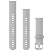 Garmin Quick Release 18 Mist Grey with Silver Hardware