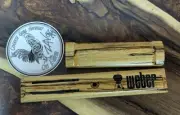 Weber Wooden Replacement Handle (Spalted Hackberry)