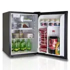 73L Mini Bar Fridge Freezer and Cooler Refrigerator with Reversible Door Black
