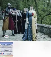 OLIVIA ROSS FANTASTIC ENGLISH ACTRESS SIGNED "KNIGHTFALL" PHOTO PSA