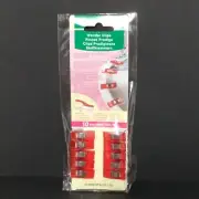 Clover Sewing Wonder Clips - Package Contains 10 Clips Brand New Unopened