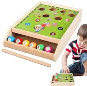 Billiards Tables for Game - Parent-Child Interaction Sports Game,Billiards Tables for Room Tabletop Pool Sturdy Wooden Design for All Ages