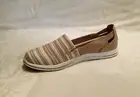 Clarks Breeze Step Taupe Canvas Women’s Shoes Size 7 1/2 Medium NEW IN BOX
