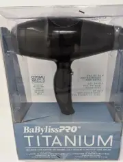 BaByliss Pro Titanium RAPIDO LT Brushless Motor 1875 Watts 6 Heat/Speed NEW!!