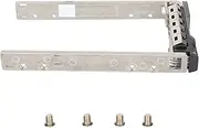 Hard Drive Caddy, HDD Caddy SAS Universal Silver Black Fixed for Poweredge T310 R410 R510 R610 R710 T610 T710 M600 M605 M610 M710