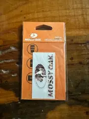NEW Mossy Oak Camo Logo Decal, BREAK-UP PATTERN 3” Official, FREE SHIP
