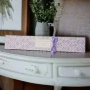 Lavender Scented Drawer Sheets Papers Lingerie Liners NEW Cottage Shabby Purple