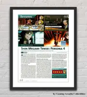 Shin Megami Tensei Persona 4 Playstation 2 Glossy Promo Ad Poster Unframed G6451