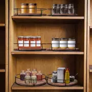 Kitchen Wooden Iron Rotating Rack Storage Rack Spice Seasoning Jar Rotating T