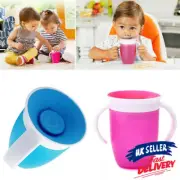 Non Baby Proof Cup Toddler Chew Spill Sippy 360Trainer Training Miracle