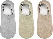 [Minkissy] 3 Pairs Low Cut Socks White Socks Women Toe Separator Socks Slouch Socks Running Socks Breathable Socks Sneakers Women Invisible Socks Short Socks Funny Socks Women Socks Acrylic
