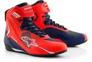 Alpinestars MM93 Faster 4, shoes , color: Neon-Red/Dark Blue , size: 12 US