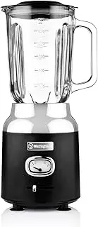 Westinghouse Retro Series Classy Countertop Table Blender, Black