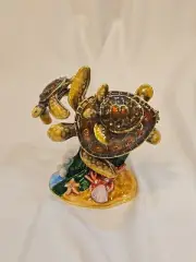 Sea Turtle Trinket Box From Ciel Collectables New With Box