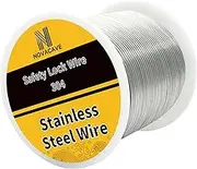 304 Stainless Steel Wire 1lb Spool, 16 Gauge Wire for Jewelry Making (Dia 1.3MM)