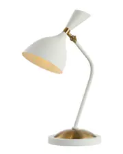 JONATHAN Y Albert 21.5in Retro Mid-Century LED Desk Lamp