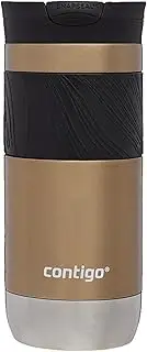Contigo Byron 2.0 Thermal Mug, Stainless Steel Insulated Mug with Snapseal Lock, Coffee Mug to go, 100% Leak Proof, Dishwasher Safe lid, BPA Free, Keeps Drinks Warm for up to 6 Hours, 470 ml