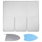 Iron Mat 27.5'' Foldable Travel Ironing Pad Portable Quilted Pad Heat Resistant