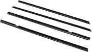 QASULER Car Door Edge Protector, for Insight 2010 2011 2012 2013 2014 4pcs Car Outside Window Moulding Weatherstrip Car Roof Weatherstrip Seal