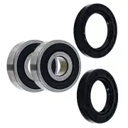 NICHE Wheel Bearing Seal Kit for Kawasaki KH400 6302-2RDQE6 Motorcycle