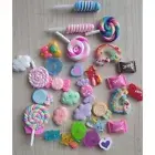 New 20pcs 3D Mixed Resin Nail Art Charms Candy Land Nail Art Sweet Decoration