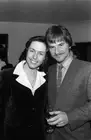Actress Liz Robertson with Trevor Eve at the Savoy Hotel in Lon- 1980 Old Photo