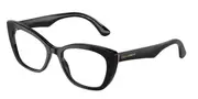 Dolce & Gabbana DG3360 3246 Women’s Glasses Black Size 54 - Private Health Rebate - Blue Light Block Available