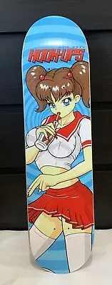 Vintage 2007 Hook-Ups Drinking Sakura Skateboard Deck Jeremy Klein